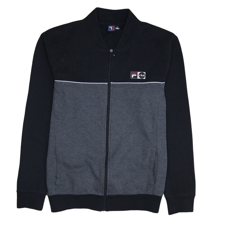 Fila Men's Black XL Track Jacket Full Zip Sportswear