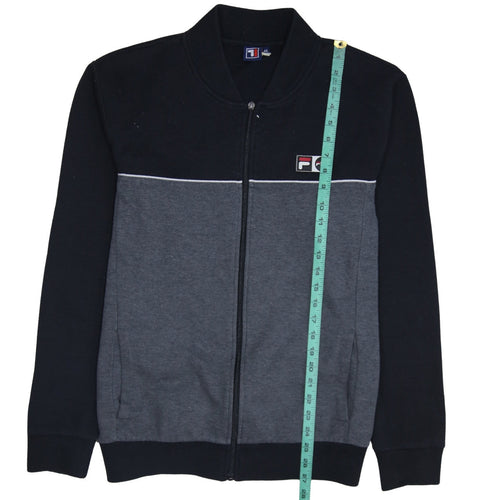 Fila Men's Black XL Track Jacket Full Zip Sportswear