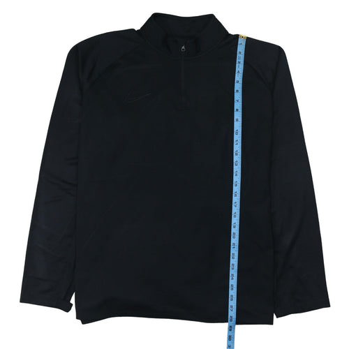 Nike Men's Black Dri-FIT 1/4 Zip Athletic Pullover Sweatshirt 2XL