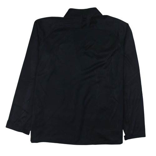 Nike Men's Black Dri-FIT 1/4 Zip Athletic Pullover Sweatshirt 2XL