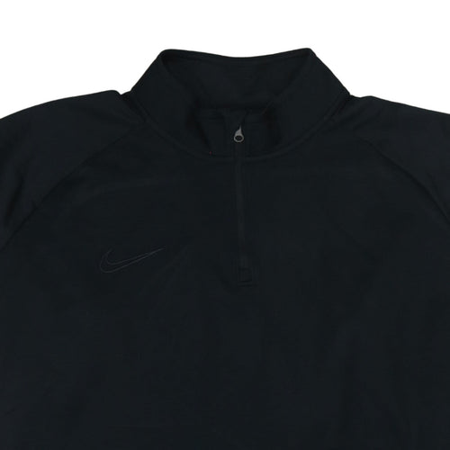Nike Men's Black Dri-FIT 1/4 Zip Athletic Pullover Sweatshirt 2XL