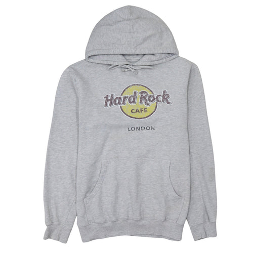 Hard Rock Cafe London Grey Women's Pullover Hoodie Size L