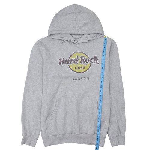 Hard Rock Cafe London Grey Women's Pullover Hoodie Size L