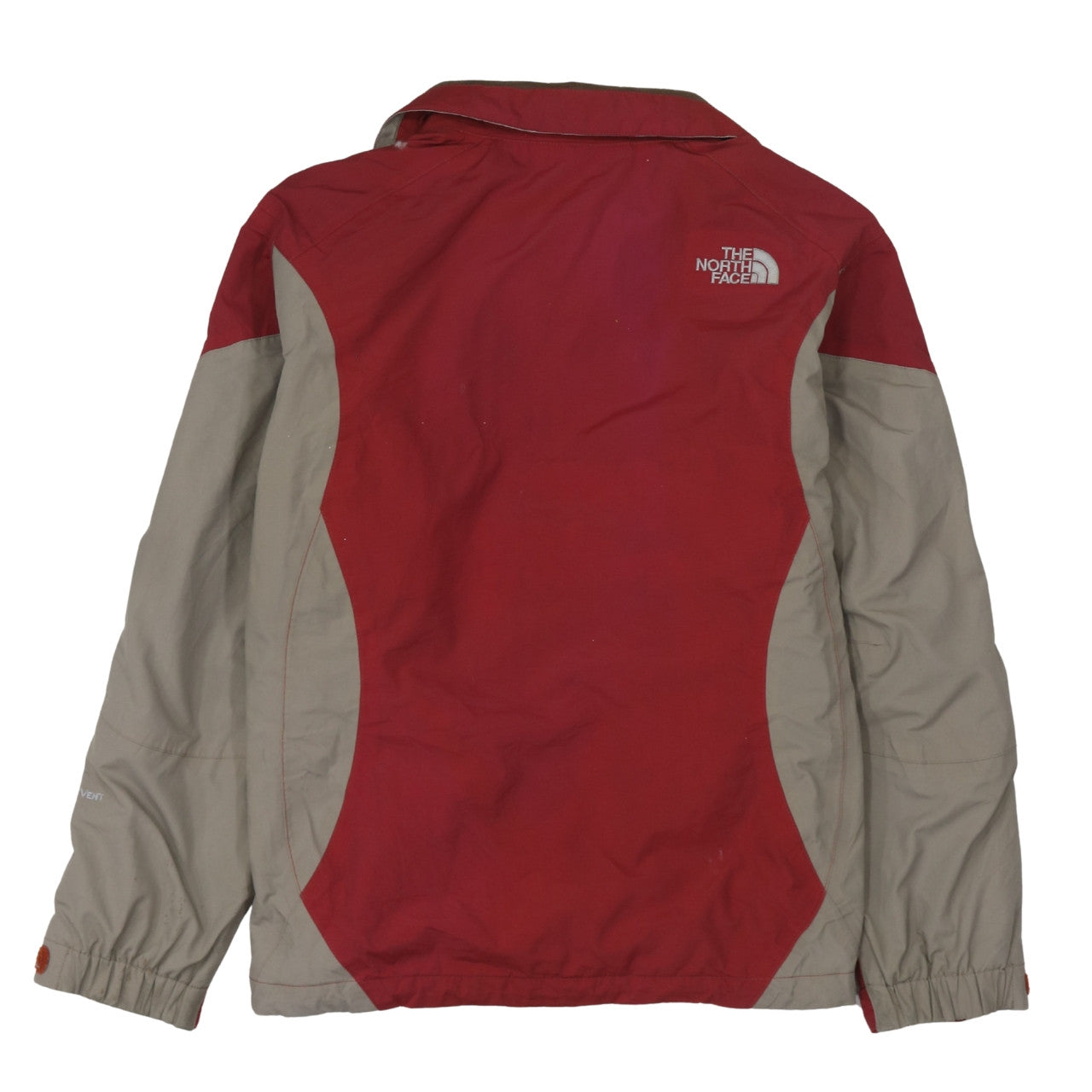 The North Face Women's Red Water Resistant Mid-Length Parka Jacket M