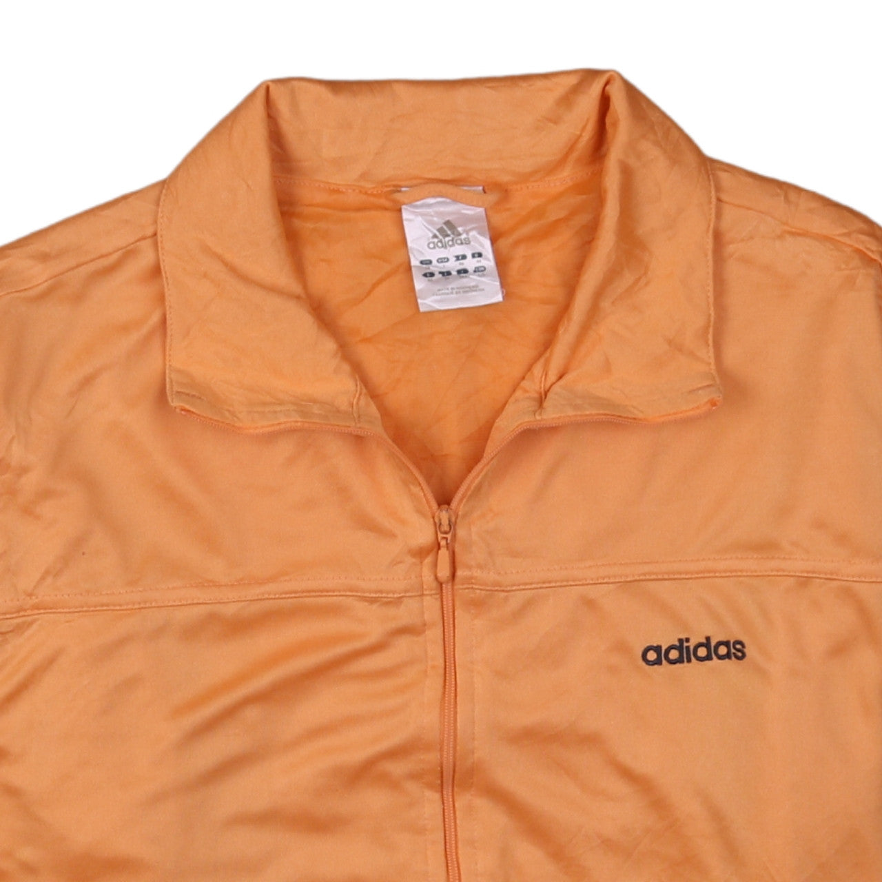 adidas Women’s Orange Full Zip Track Jacket Size 18 Lightweight