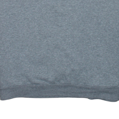 Adidas Womens Grey Crew Neck Sweatshirt M Long Sleeve Pullover