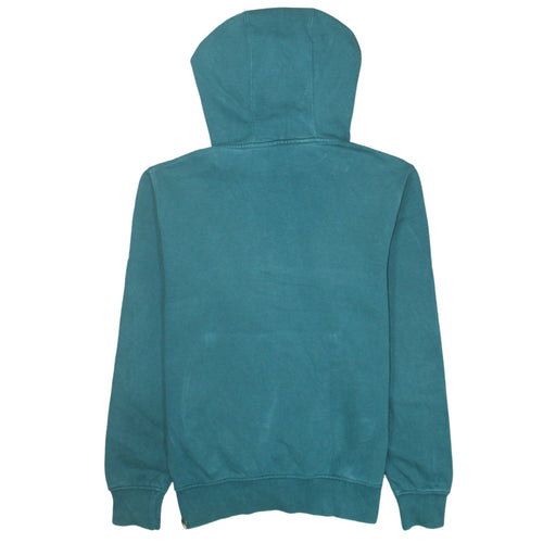 The North Face Men's Green Pullover Hoodie Size S Outdoor Cotton Sweatshirt
