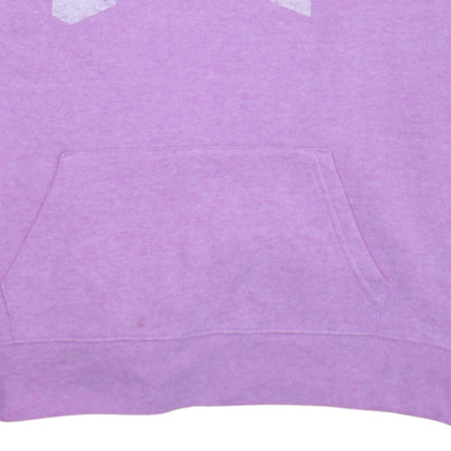 GAP Women’s Pink Pullover Hoodie L Cotton Blend Logo Casual Sweatshirt