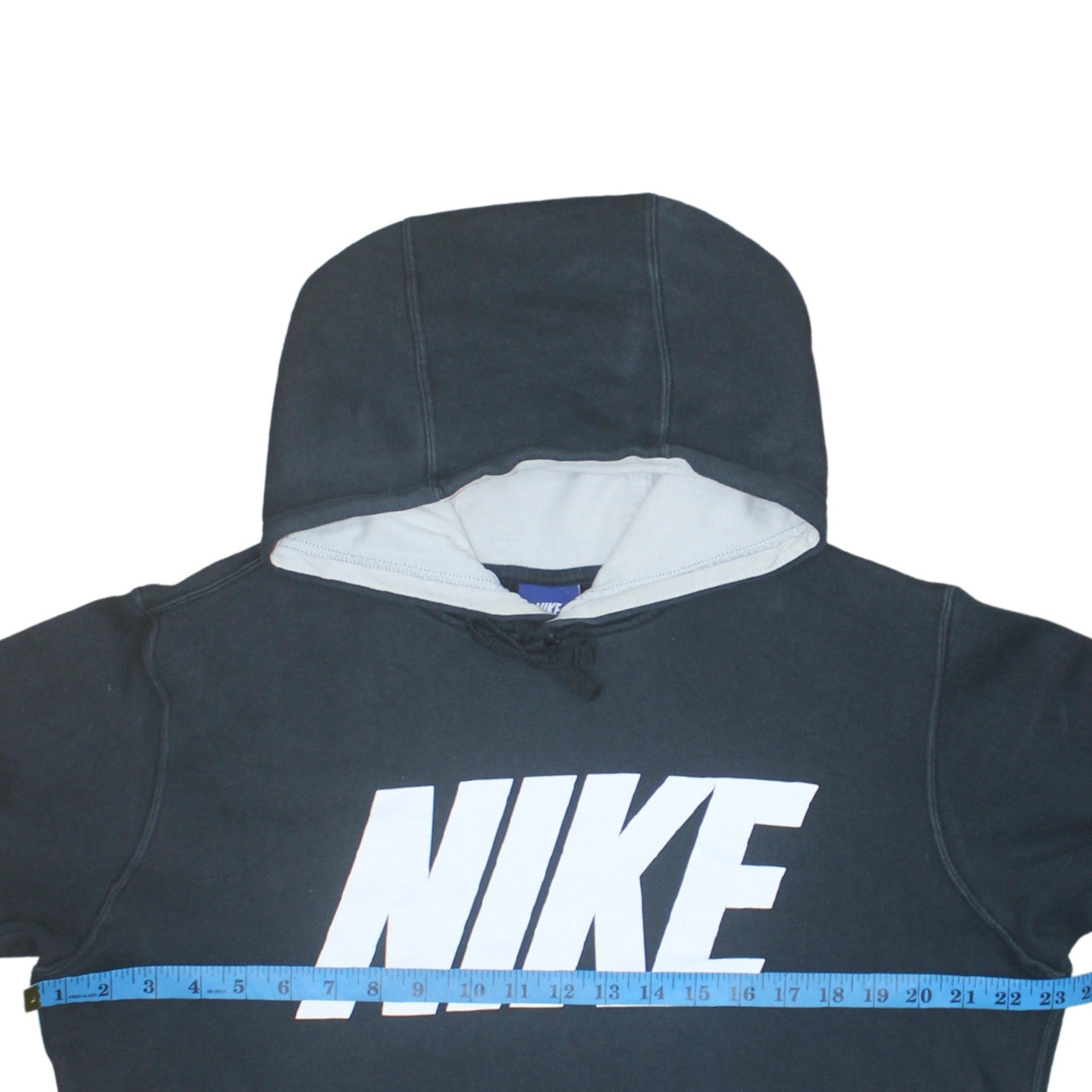 Nike Women Black Pullover Hoodie Medium 80 Cotton 20 Polyester Logo