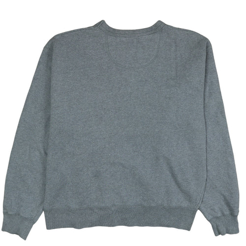 GAP Mens Grey Athletic Crew Neck Pullover Sweatshirt Size S
