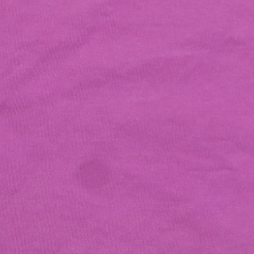 Nike Women’s Pink Crew Neck Sweatshirt L Logo Graphic Pullover