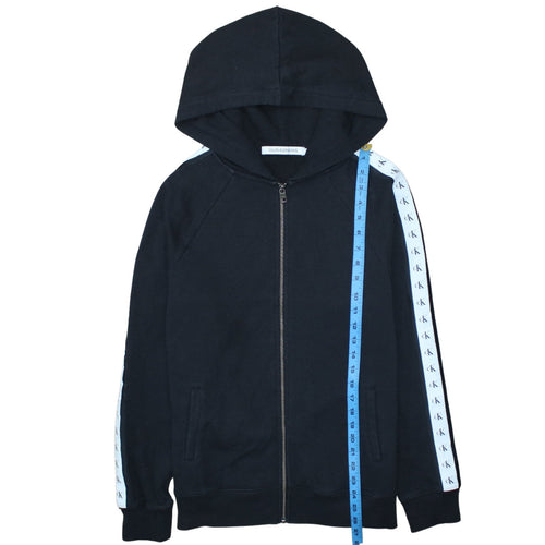 Calvin Klein Jeans Men's Black Full Zip Hoodie Size S