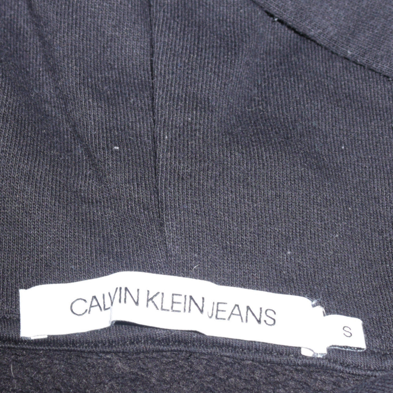Calvin Klein Jeans Men's Black Full Zip Hoodie Size S