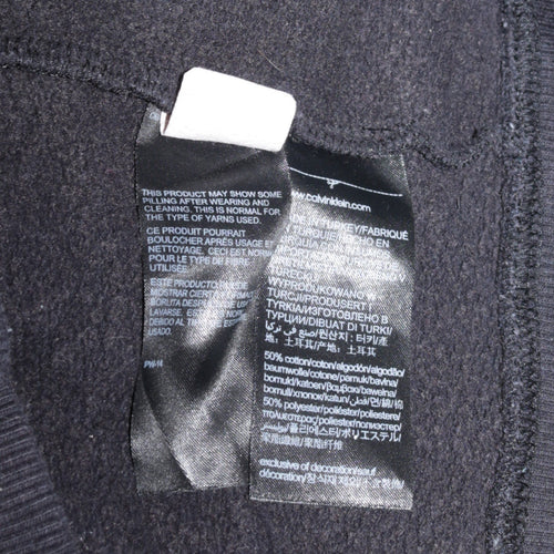 Calvin Klein Jeans Men's Black Full Zip Hoodie Size S