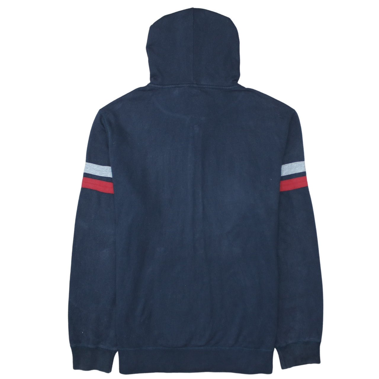 Champion Men's Blue XL Full Zip Hoodie with Logo Design