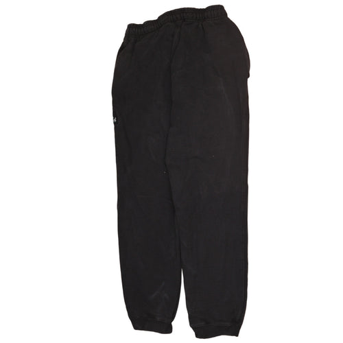 Adidas Men's Black Sweatpants Small Regular Fit Fleece Joggers