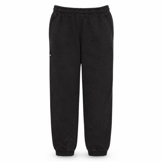 Front view of Adidas Men's Black Sweatpants Small Regular Fit Fleece Joggers