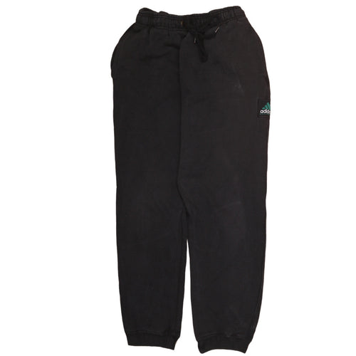 Adidas Men's Black Sweatpants Small Regular Fit Fleece Joggers