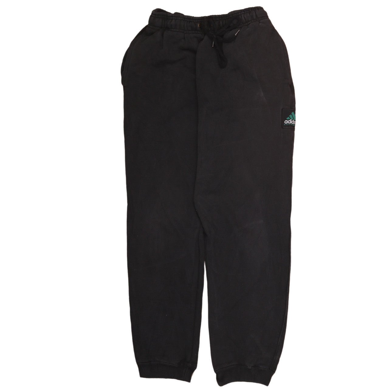 Adidas Men's Black Sweatpants Small Regular Fit Fleece Joggers