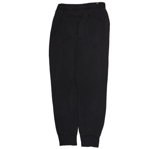 Puma Womens Black Jogger Sweatpants S Regular Fit Casual Trousers