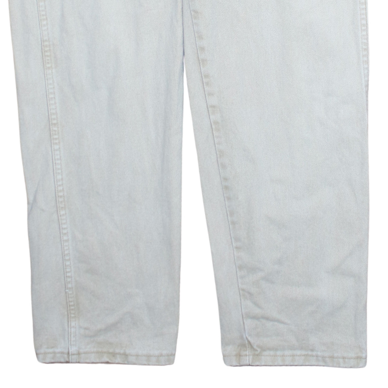 Wrangler Men's Beige 38x34 Straight Fit Cotton Denim Jeans