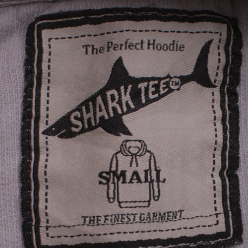 Shark Tee Men's Grey Hollywood Beach Pullover Hoodie Small