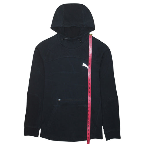 Puma Women’s Black Pullover Hoodie Medium Cotton Blend Sportswear