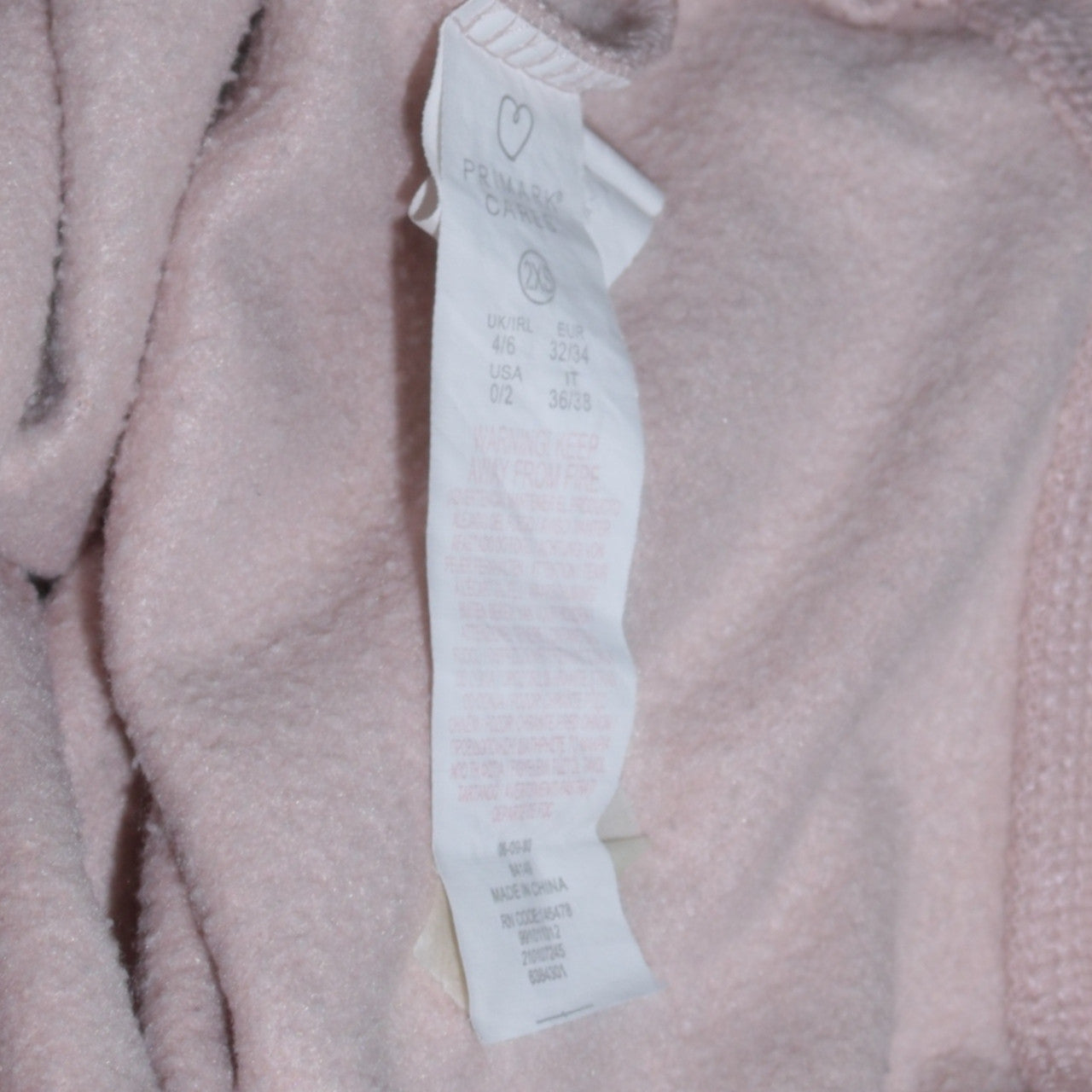 Disney Women's Beige Minnie Mouse Pullover Sweatshirt 2XS