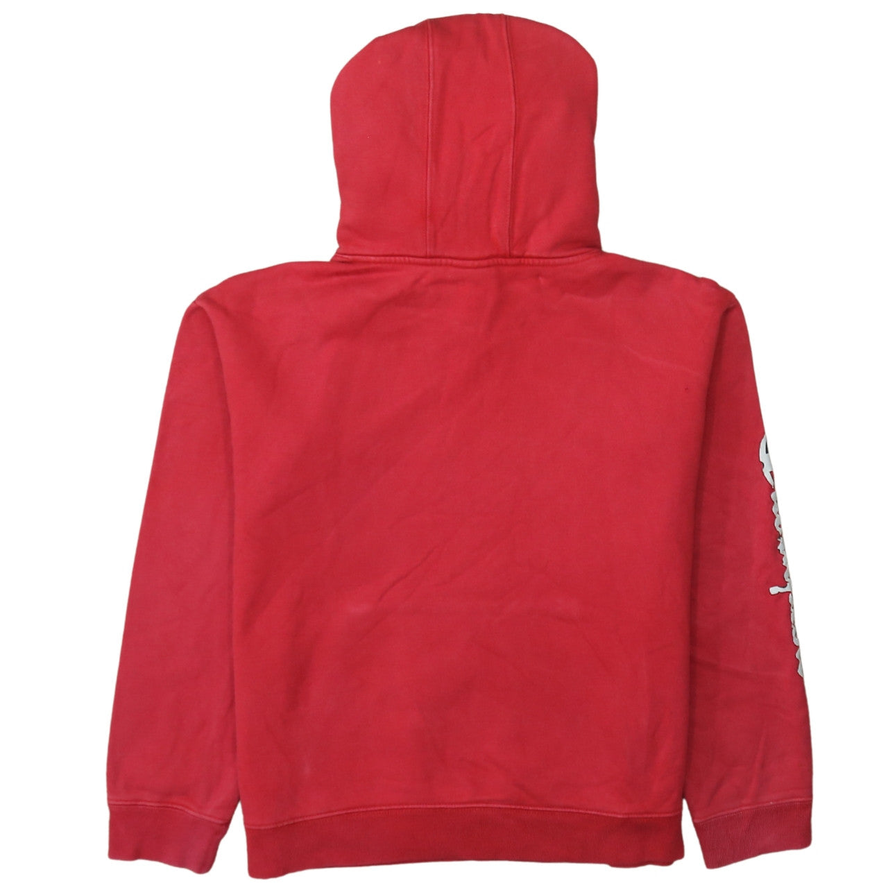 Champion Mens Red Medium Pullover Hoodie Logo Sweatshirt