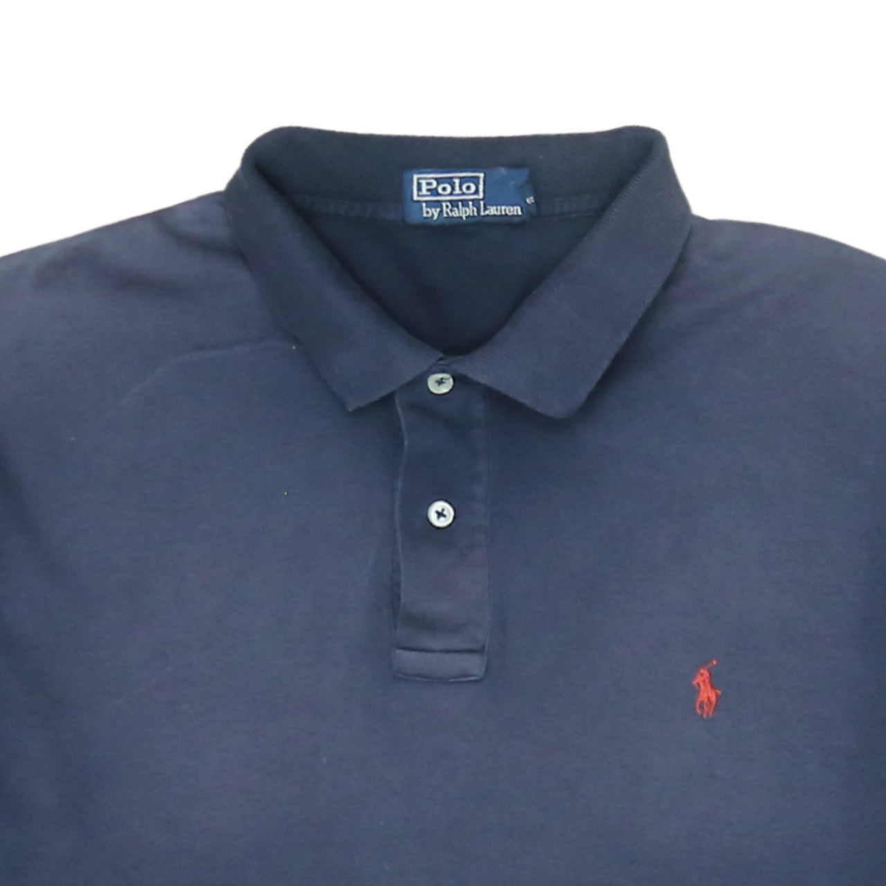 Ralph Lauren Men's Blue Cotton Polo Shirt Size L Classic Fit