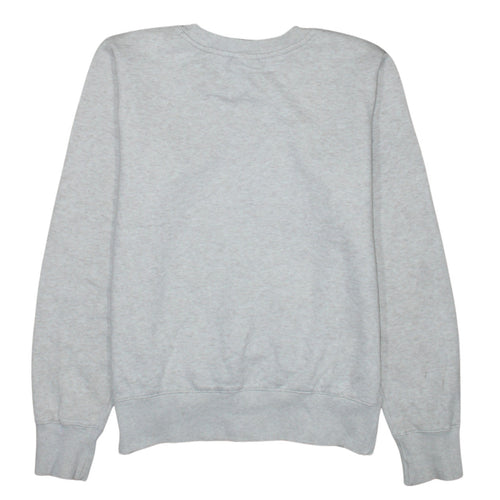 Champion Women's Grey Crew Neck Pullover Sweatshirt M