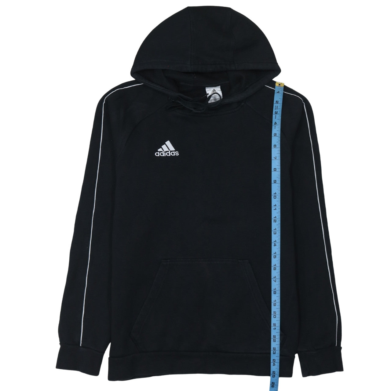 Adidas Men's Black Pullover Hoodie Small Sports Style