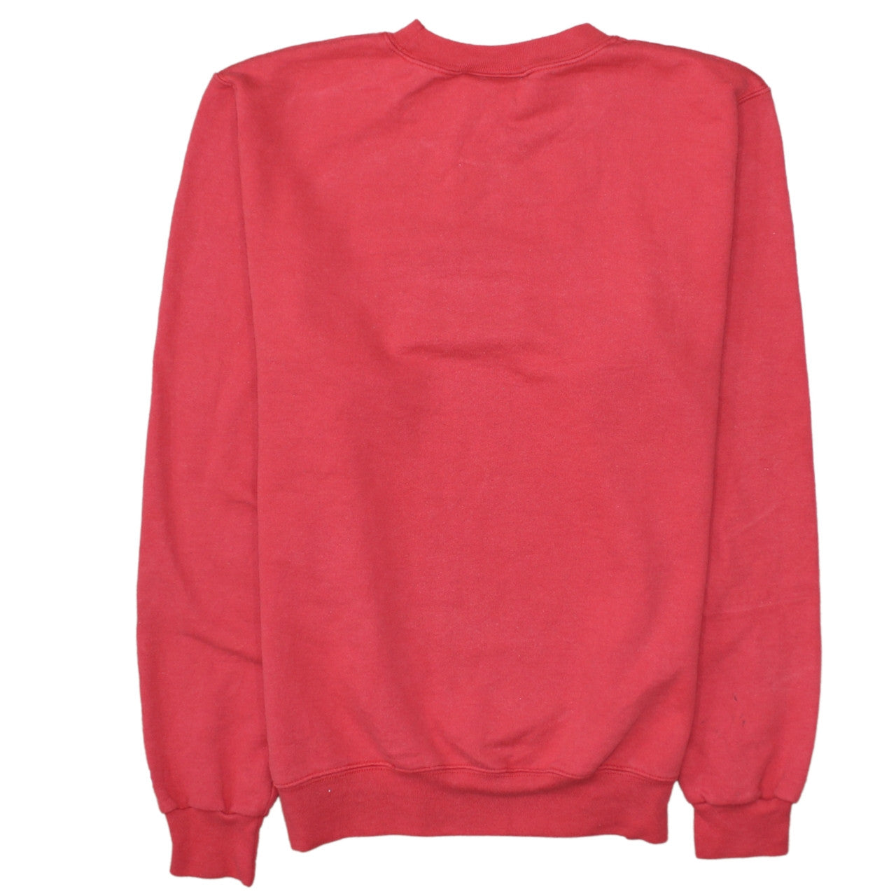 Champion Men's Red Wisconsin Crew Neck Sweatshirt Size S