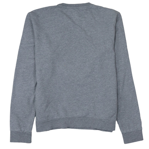 Emporio Armani EA7 Men's Grey XL Crew Neck Cotton Pullover Sweatshirt