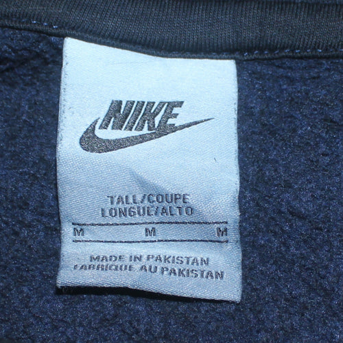 Nike Men's Black M Tall Pullover Hoodie Fleece Sportswear