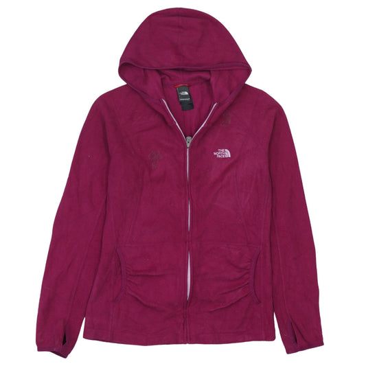 The North Face Women’s Magenta Fleece Full Zip Hoodie Size M