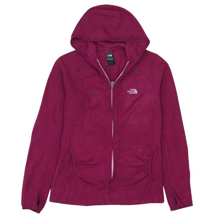 The North Face Women’s Magenta Fleece Full Zip Hoodie Size M