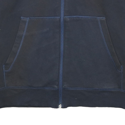Under Armour Men's Blue Full Zip Hoodie Size L ColdGear Fitted