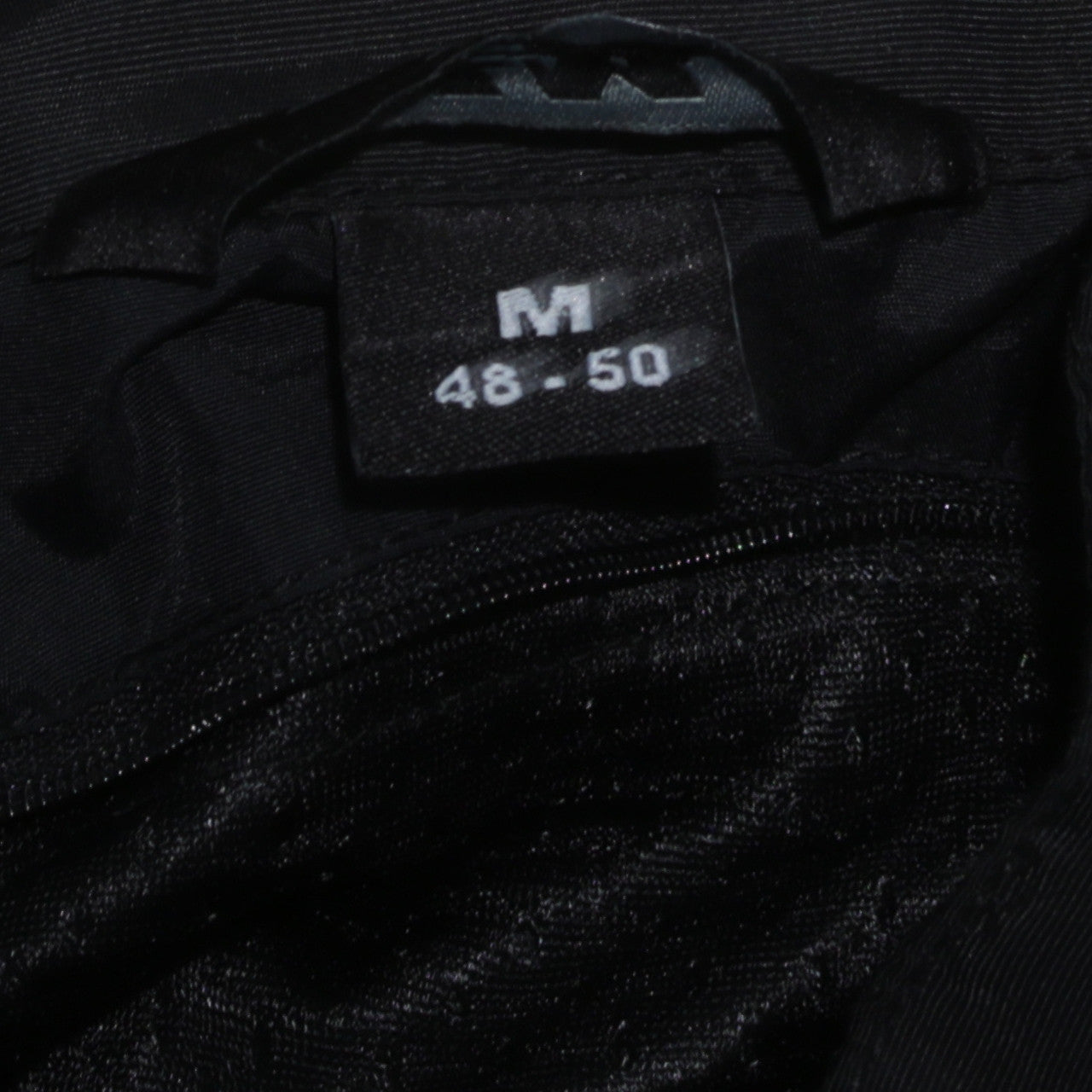 FLM Men's Black M Motorcycle Jacket Polyamide Mesh Lined Size M 38in