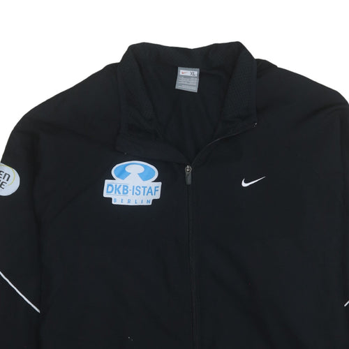 Nike Men's Black XL Track Jacket DKB-ISTAF Berlin Full Zip Athletic