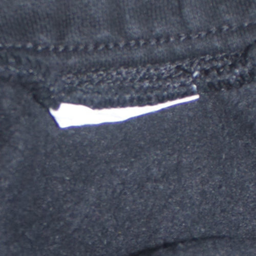 Puma Boys Black Jogger Sweatpants 15-16 Years Elastic Waist Fleece
