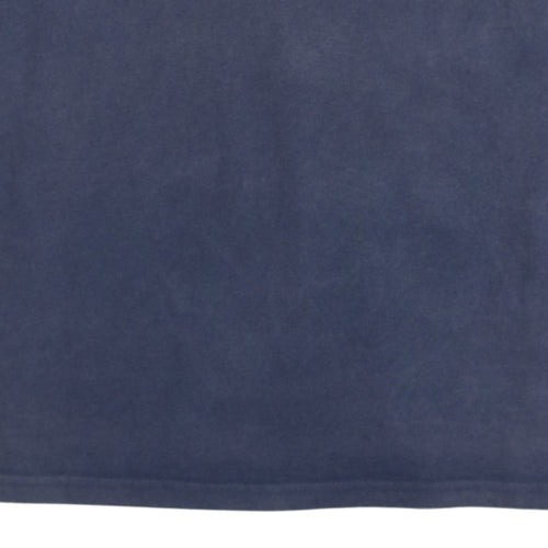 Tommy Jeans Men's Blue Regular Fit Logo Cotton T-Shirt Size M