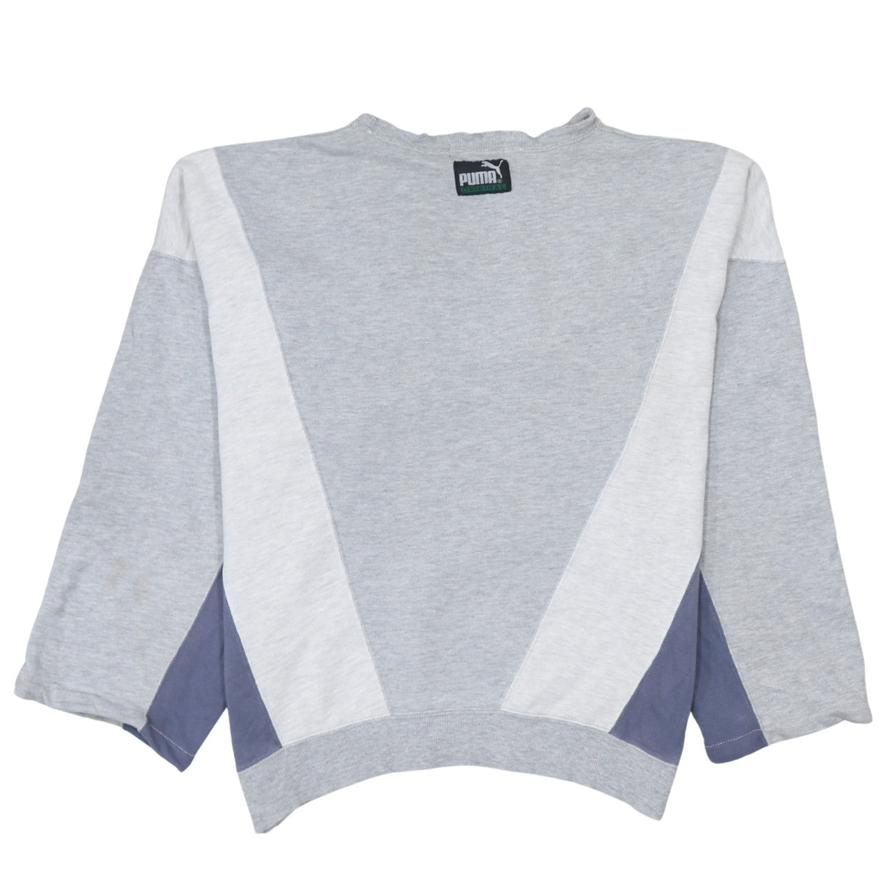 Puma Mens Grey XL Vintage Pullover Sweatshirt Graphic Print