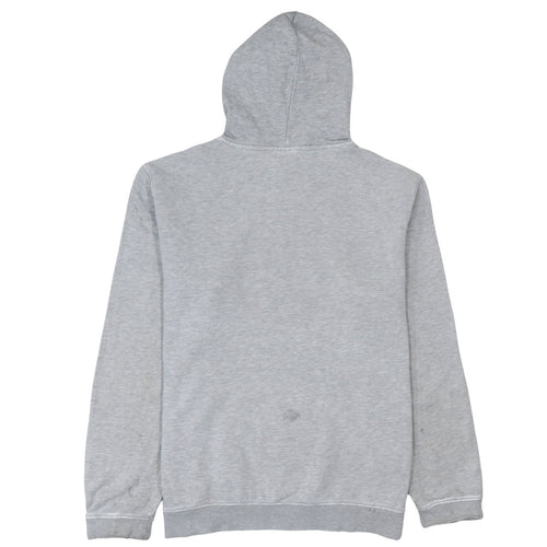 Champion Mens Grey XL Pullover Hoodie Embroidered Logo Sweatshirt