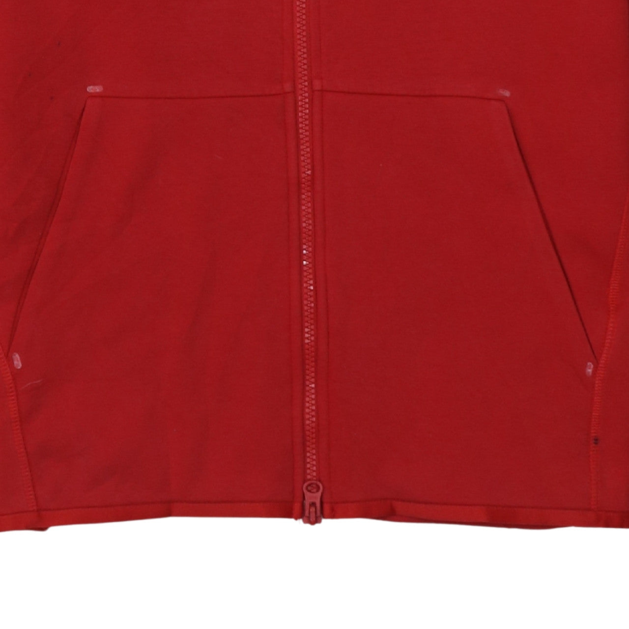 Nike Men's Red Full Zip Hoodie Size S Regular Fit