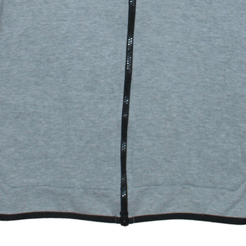 Nike Men's Grey Full Zip Hoodie Small Athletic Fit