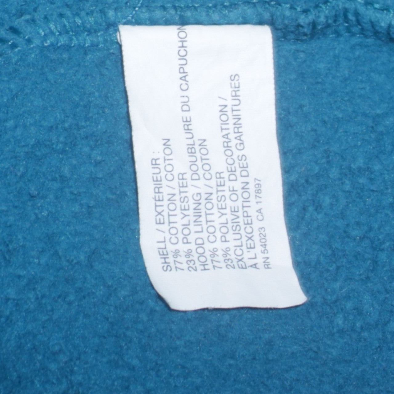 GAP Women Blue Full Zip Hoodie Sweatshirt Size M Cotton Blend