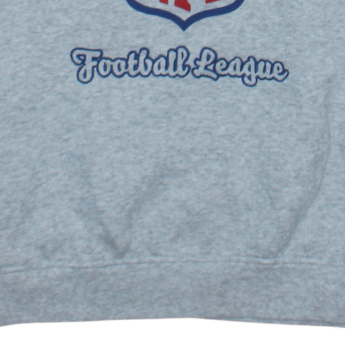 H&M Divided Women’s Grey NFL Logo Crew Neck Sweatshirt Size S