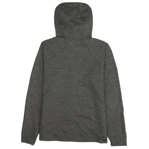 The North Face Women's Grey Full Zip Hoodie Size L Polyester Outdoor