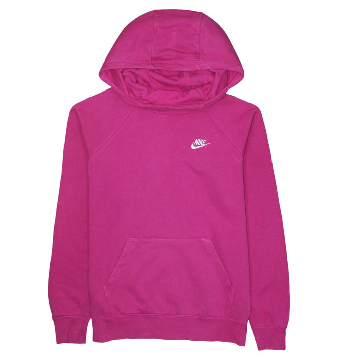 Nike Women’s Pink Pullover Hoodie Small Cotton Blend Casual